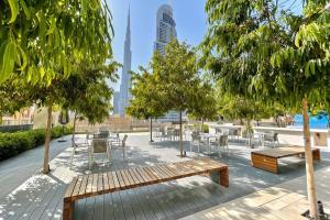 Fotografie z fotogalerie ubytování FIRST CLASS 2BD, Full Burj Khalifa view in the Heart of Downtown v Dubaji