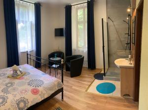 Koupelna v ubytování Penzión Astoria
