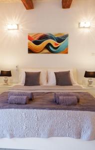 Postel nebo postele na pokoji v ubytování SPQR Studios 2 Valletta