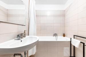 Kúpeľňa v ubytovaní Vita Nejedleho apartments