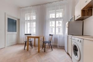 Kuchyňa alebo kuchynka v ubytovaní Vita Nejedleho apartments + 32 fotografií