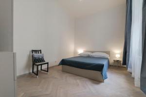 Posteľ alebo postele v izbe v ubytovaní Vita Nejedleho apartments