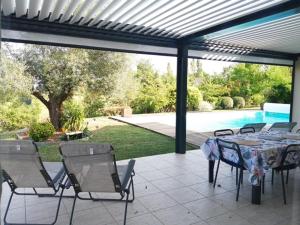 Bazén v ubytovaní Le Réal alebo v jeho blízkosti