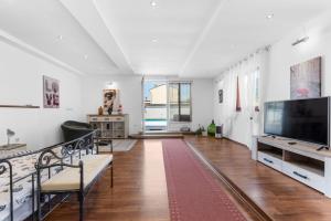 TV/trung tâm giải trí tại Casa Ninetta