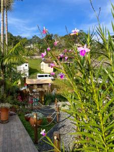Zahrada ubytování Flat aconchegante próximo à Trindade e Paraty