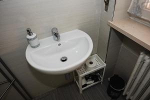 Koupelna v ubytování B&B Pisaland