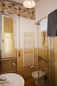 Koupelna v ubytování B&B Pisaland