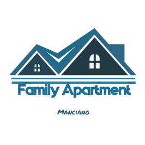 logotipo para un complejo familiar de apartamentos en Family apartment a Manciano, en Manciano