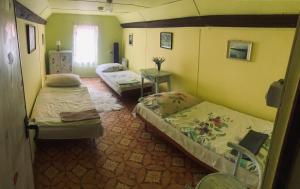 Cama o camas de una habitación en Chalupa u Kasslů
