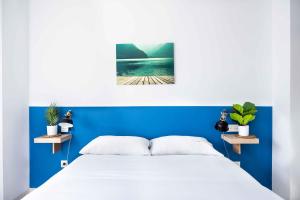 Postel nebo postele na pokoji v ubytování Apartamentos Turísticos Centro Histórico, by CartagenaSpain
