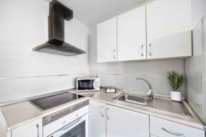 Kuchyň nebo kuchyňský kout v ubytování Apartamentos Turísticos Centro Histórico, by CartagenaSpain