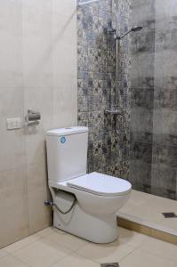Vannituba majutusasutuses Kenut Hostel