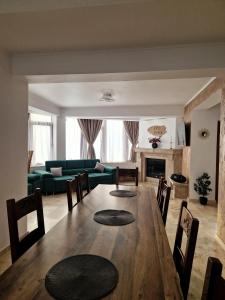Χώρος καθιστικού στο Casa Nikolia