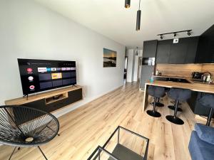 Kuchyň nebo kuchyňský kout v ubytování Rezydencja Vintage Exclusive Series II