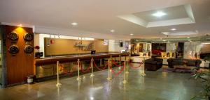 Uma área de estar em Hotel Nacional Inn Campinas Trevo