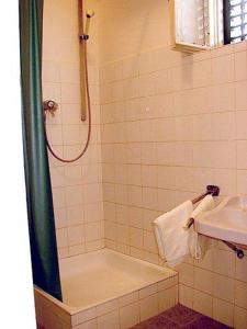 Ett badrum på Rooms Sentic