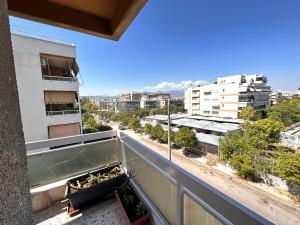 Balkón nebo terasa v ubytování Ano Patisia Cosy Apartment II