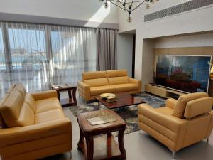 Posezení v ubytování El Gouna luxe