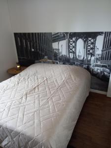 Posteľ alebo postele v izbe v ubytovaní Au bord du Vilpion