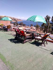 Naturlandskabet i nærheden af pensionatet