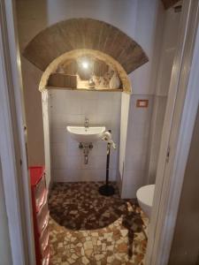 Koupelna v ubytování SPELTAUR B&B