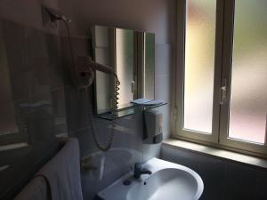 Koupelna v ubytování Terme Gorga Hotel