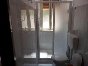 Koupelna v ubytování Terme Gorga Hotel