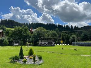 Vonkajšia záhrada v ubytovaní SOKIL HOUSE