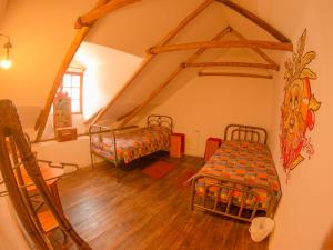Postel nebo postele na pokoji v ubytování Anata Hostal