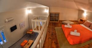 Postel nebo postele na pokoji v ubytování Iro Suites