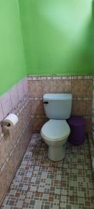Bilik mandi di Hostal Inculta