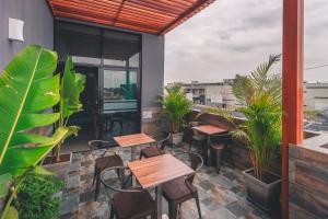 Un balcón o terraza de Lyz Business Hotel Piura