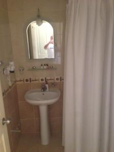 Koupelna v ubytování Zeytin Apart Hotel