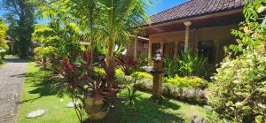 a house with a bunch of plants in front of it at Rambutan Hotel in Lovina