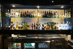 新德里阿育王酒店酒廊或酒吧区