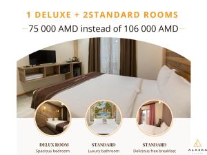 Voodi või voodid majutusasutuse Alaska Resort toas