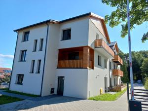 Budova, kde se apartmán nachází