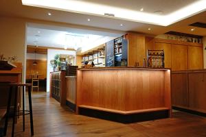 Lounge nebo bar v ubytování Hotel zum schwarzen Ross und Gutmann Zur Post