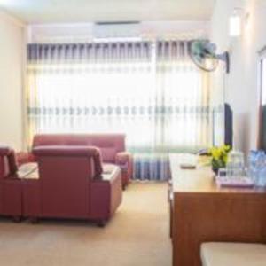 Posezení v ubytování Khách sạn Ngân hàng - Bank Hotel