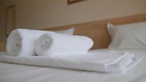 Postel nebo postele na pokoji v ubytování St. Sofia Beach Hotel