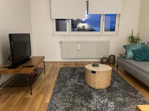 TV a/nebo společenská místnost v ubytování Appartement jerry et joy