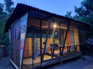 Planta Glamp Farm外面的花园