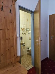 Koupelna v ubytování Gasthof Klement