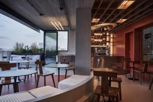 A seating area at The Newel Psychiko