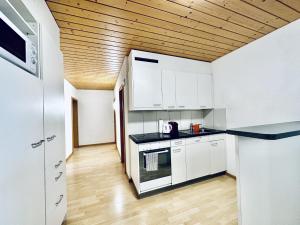 Köök või kööginurk majutusasutuses Furnished Living Room in Günsberg Solothurn