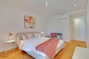 Postel nebo postele na pokoji v ubytování Kyoto Apartment + 7 fotografií
