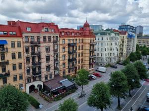 Nespecifikovaný výhled na destinaci Gothenburg nebo výhled na město při pohledu z hotelu