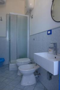 Koupelna v ubytování B&B Mammaliturchi SCALA DEI TURCHI