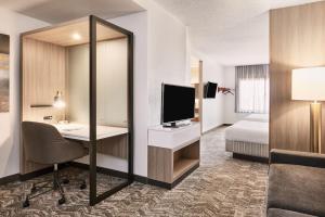 TV a/nebo společenská místnost v ubytování SpringHill Suites Phoenix Tempe Airport