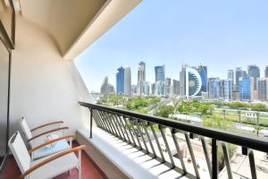 מרפסת או טרסה ב-Sheraton Grand Doha Resort & Convention Hotel